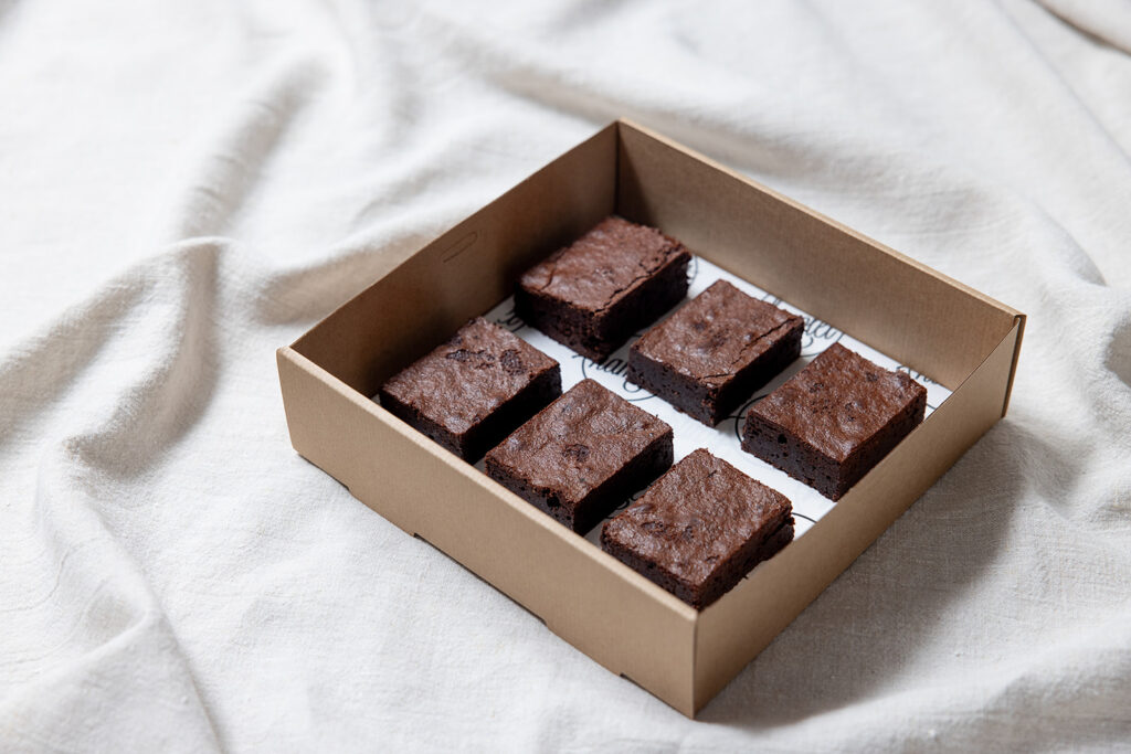 Choc Almond Brownie