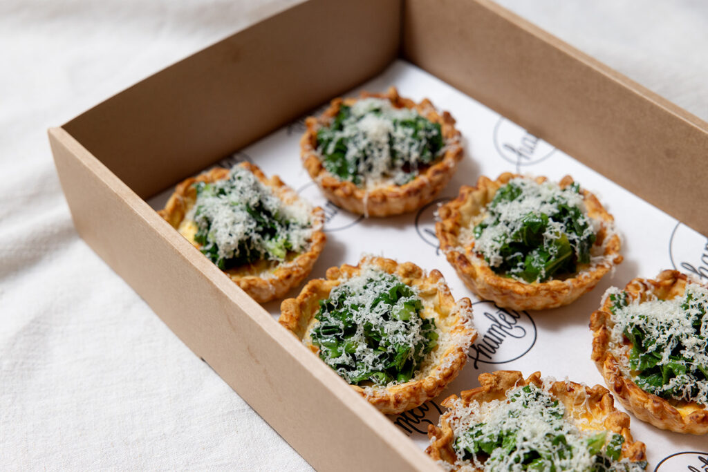 Baked Ricotta + Greens Tart