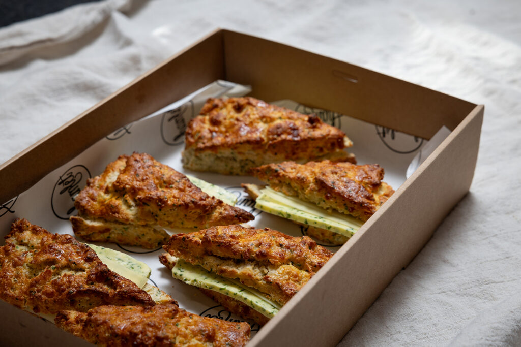 Cheese and Chive Scones